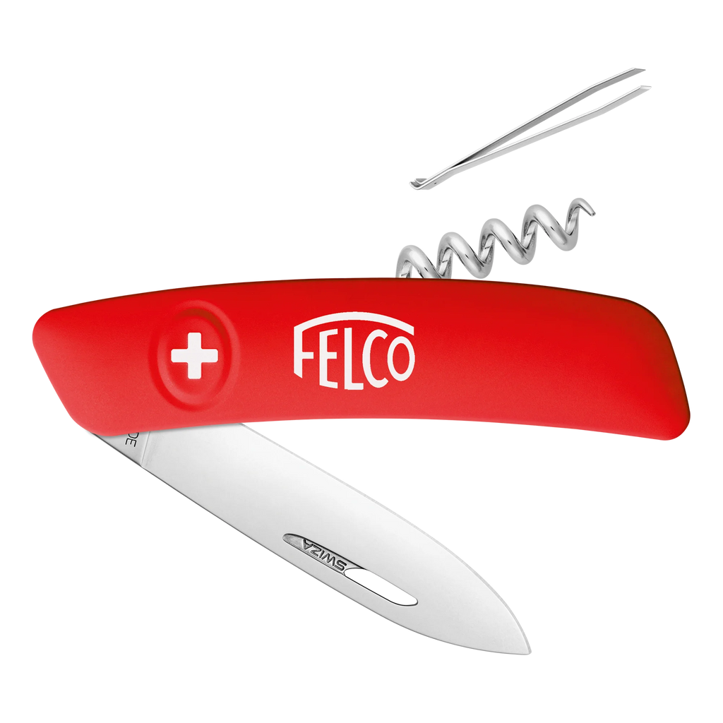 Felco 501 4-Function Swiss Pocket Knife & Corkscrew