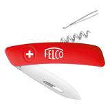 Felco 501 4-Function Swiss Pocket Knife & Corkscrew