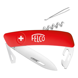 Felco 503 9-Function Swiss Pocket Knife & Corkscrew