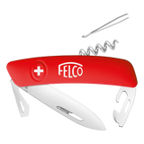 Felco 503 9-Function Swiss Pocket Knife & Corkscrew