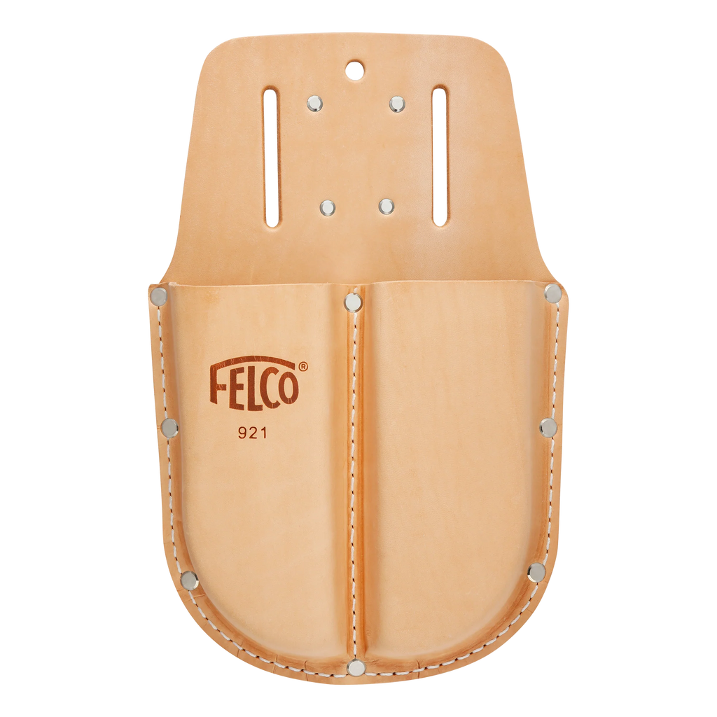 Felco 921 Leather Secateur Double Tool Side-by-Side Holster