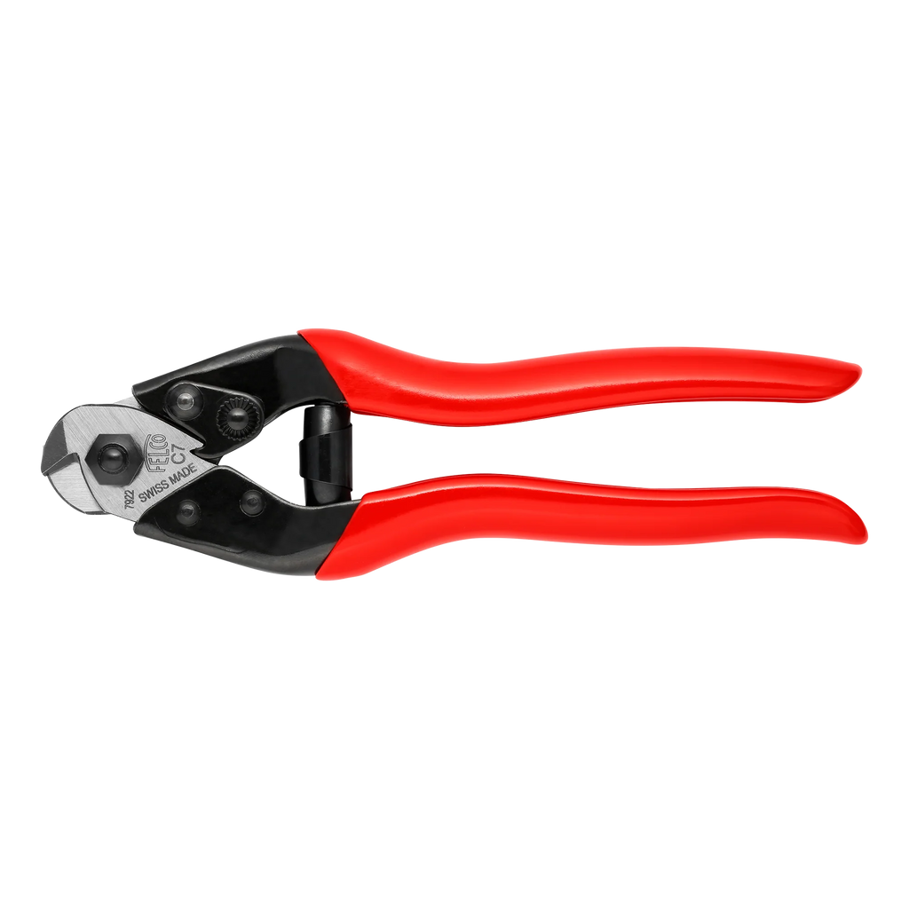 Felco C7 Heavy-Duty One-Handed 7mm Steel Cable/Wire Cutters