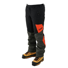Load image into Gallery viewer, Clogger Zero Gen2 Light and Cool Men's Chainsaw Pants - Black-Red