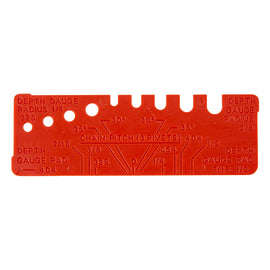 GA/PROKUT GAF1112/GAF32659/GAF32660/GAF32661/GAF32662 Ers Gauge Grinding Wheel Contour Template GAF1112-001, GAF1112