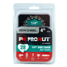 Load image into Gallery viewer, PROKUT/GA/STIHL/Garden Prokut Loop Of Chainsaw Chain #14Sd 1/4" Pitch .043" 28Dl F14SD028DL