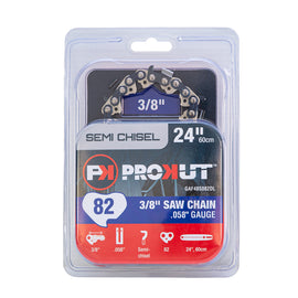 PROKUT/GA/OREGON/Oleo-Mac GS720/GS820 Prokut Loop Of Chainsaw Chain 48S 3/8 Pitch .058 82Dl F48S082DL