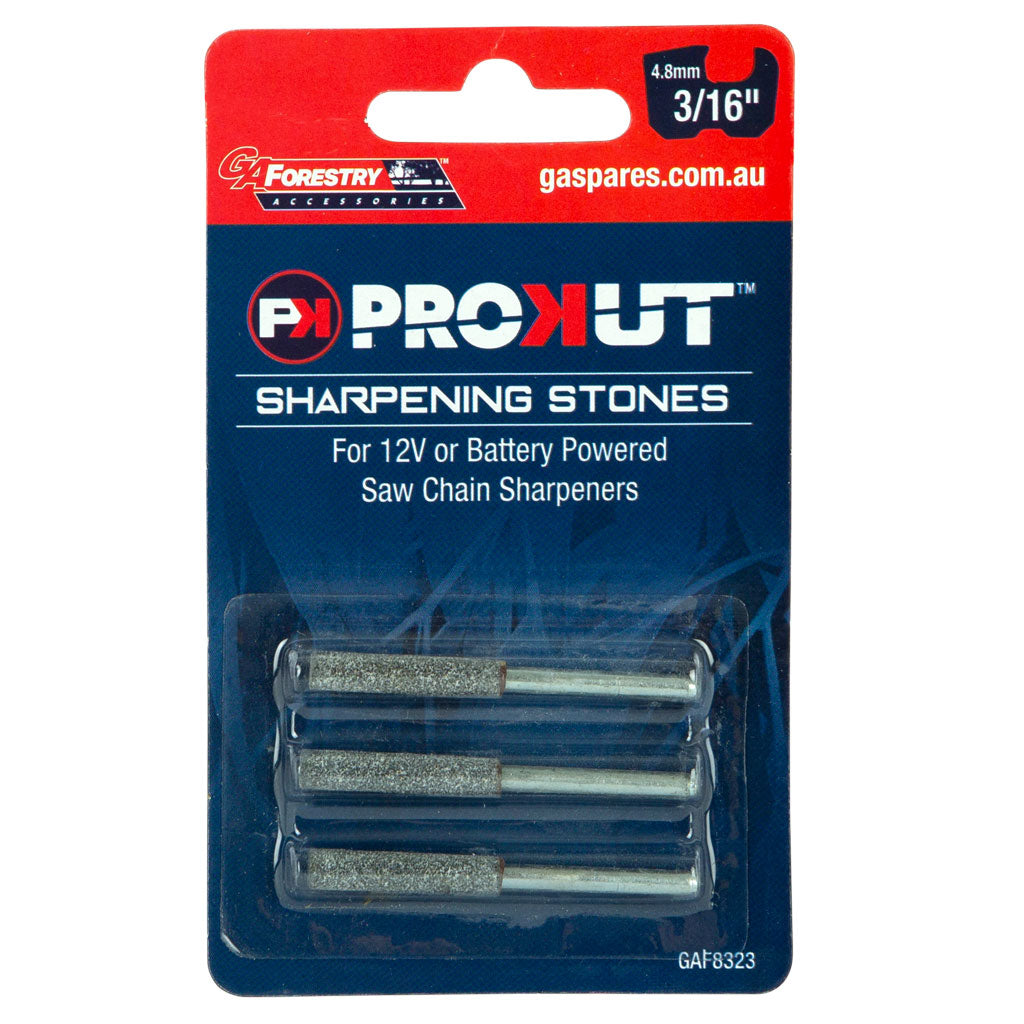 PROKUT/GA GAF8323/GAF8313/GAF8314 Prokut Sharpening Stones 3/16" (4.8Mm) 3 Pack GAF8323, GAF8313
