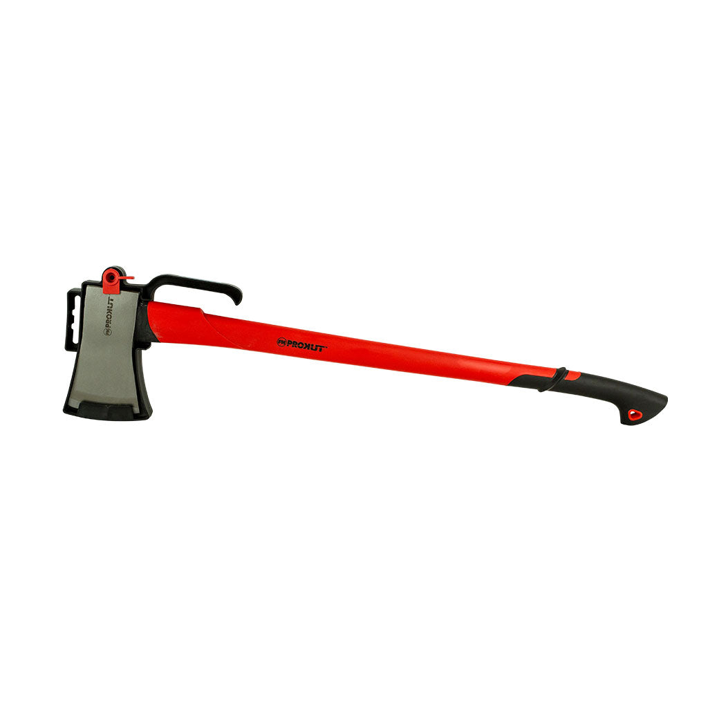 PROKUT/GA GAF8408/GAF8404/GAF8406/TOL6791 Forged Axe 1.8Kg 915Mm Fibreglass Handle Rubber Grip GAF8408, GAF8404