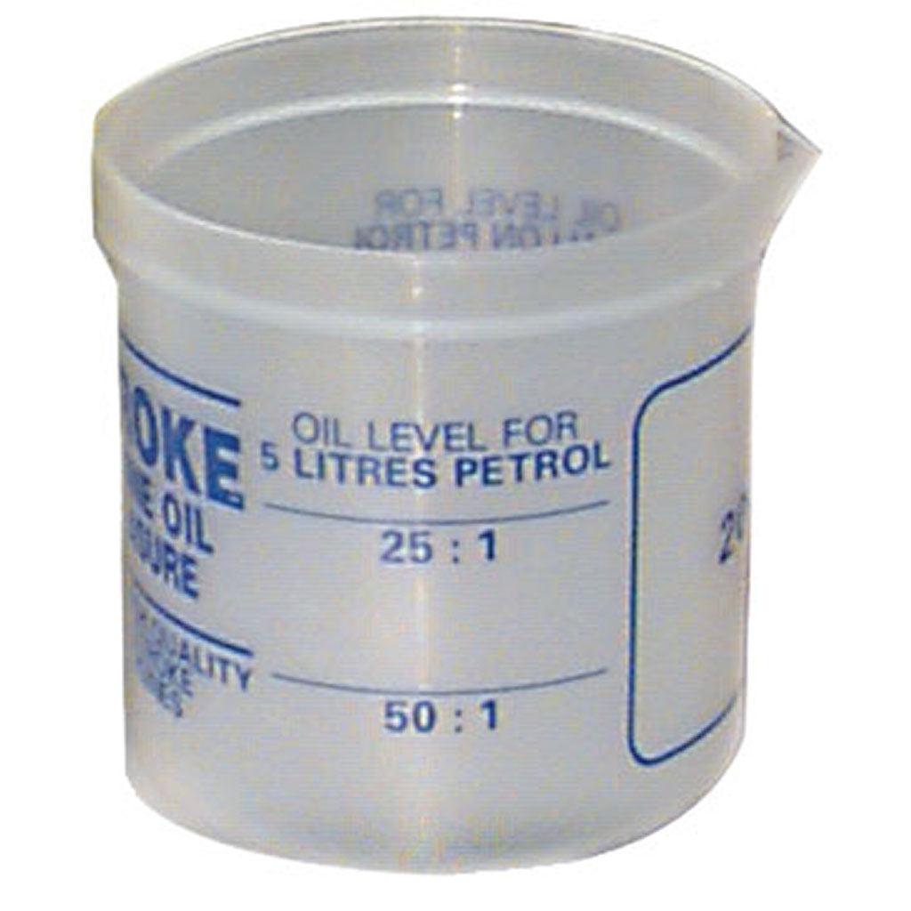 PowerMowers provides professional lawn & garden products that prioritises cutting-edge performance & user-safety. GA 2-Stroke Oil Measuring Cup LUB4055