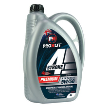 Load image into Gallery viewer, PowerMowers provides professional lawn &amp; garden products that prioritises cutting-edge performance &amp; user-safety. PROKUT/GA 5W50 Synthetic 4-Stroke Engine Oil 4L LUB6627