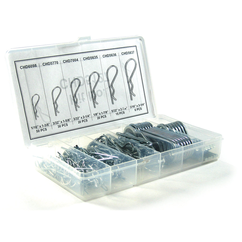 PowerMowers provides professional lawn & garden products that prioritises cutting-edge performance & user-safety. Universal/GA Hair Pin Kit 141 Pieces CHD5127