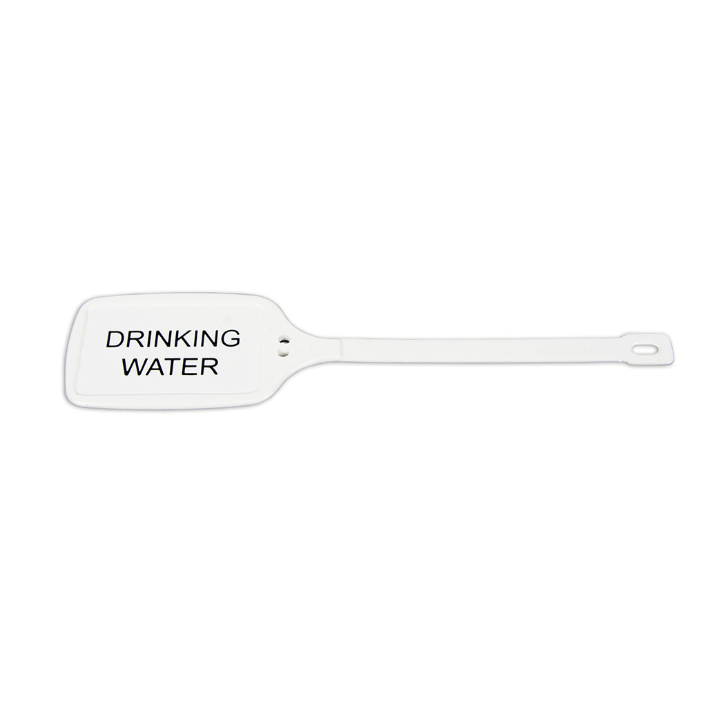 PowerMowers provides professional lawn & garden products that prioritises cutting-edge performance & user-safety. GA Identification & Fuel Tags Drinking Water Plastic White (Set of 10) FUE7767
