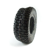 Load image into Gallery viewer, PowerMowers provides professional lawn &amp; garden products that prioritises cutting-edge performance &amp; user-safety. GA PTU1631 Bent Valve Tube 11x4.00-5&quot; Tyre Block Pattern Tubeless 4ply Rating