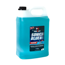 Load image into Gallery viewer, PowerMowers provides professional lawn &amp; garden products that prioritises cutting-edge performance &amp; user-safety. GA Sonic Blue Ultrasonic Cleaning Fluid 5L ADV7776