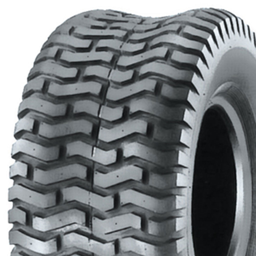 PowerMowers provides professional lawn & garden products that prioritises cutting-edge performance & user-safety. GA Tyre Turf Block Pattern 18x9.50-8 4-Ply Tyre PTY9159