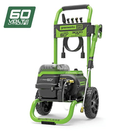PowerMowers provides professional lawn & garden products that prioritises cutting-edge performance & user-safety. Greenworks 60V Dual Port 3000psi Pressure Washer Skin 5121507AU