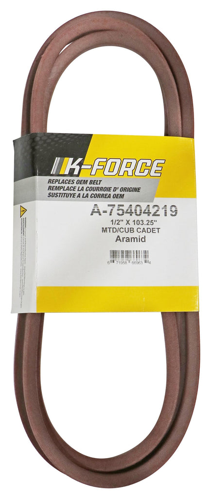 PowerMowers provides professional lawn & garden products that prioritises cutting-edge performance & user-safety. Cub Cadet/MTD/Rover/Troy Bilt LTX1045/LTX1046/LTX1046VT/20/46/Horse XP Cutter Deck Belt 754-04219, 954-04219
