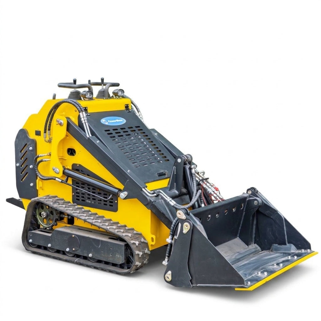 PowerMow DuraDrive Series 400T Tracked Compact Utility Mini Skid Loader