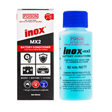 Load image into Gallery viewer, PowerMowers provides professional lawn &amp; garden products that prioritises cutting-edge performance &amp; user-safety. Inox Battery Conditioner 92mL BAT5944