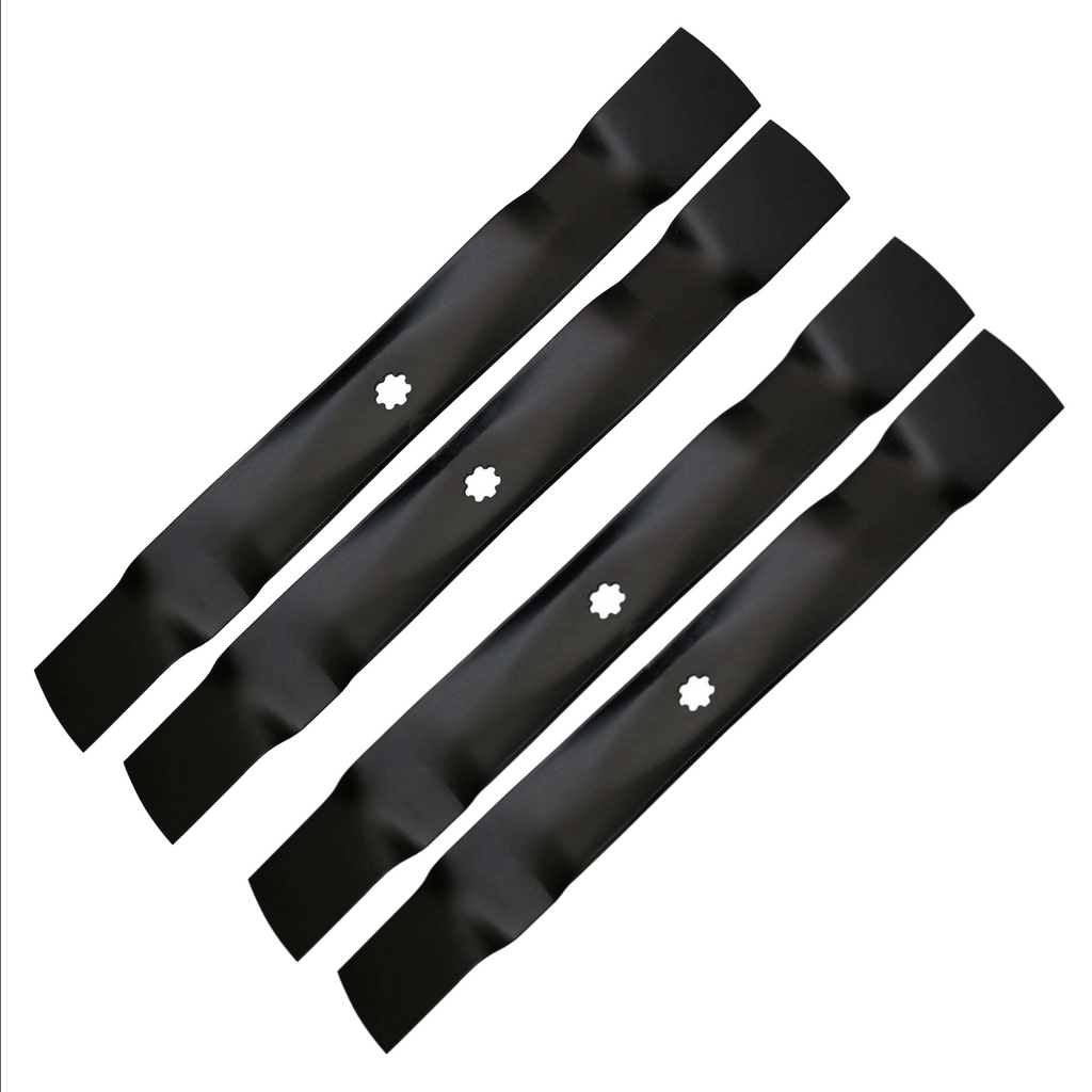 John Deere 42" 7-Point Star Mulcher Bar Blade Set of (4) GX22151, GY20850