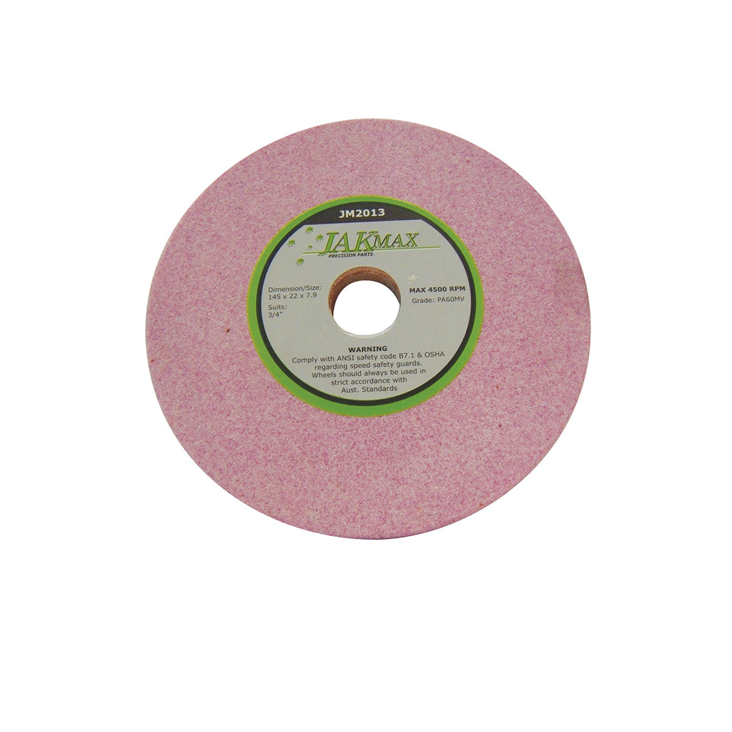 JM2013 Grinding Wheel 3/4" Round Edge 145×22.2X9Mm JM2013