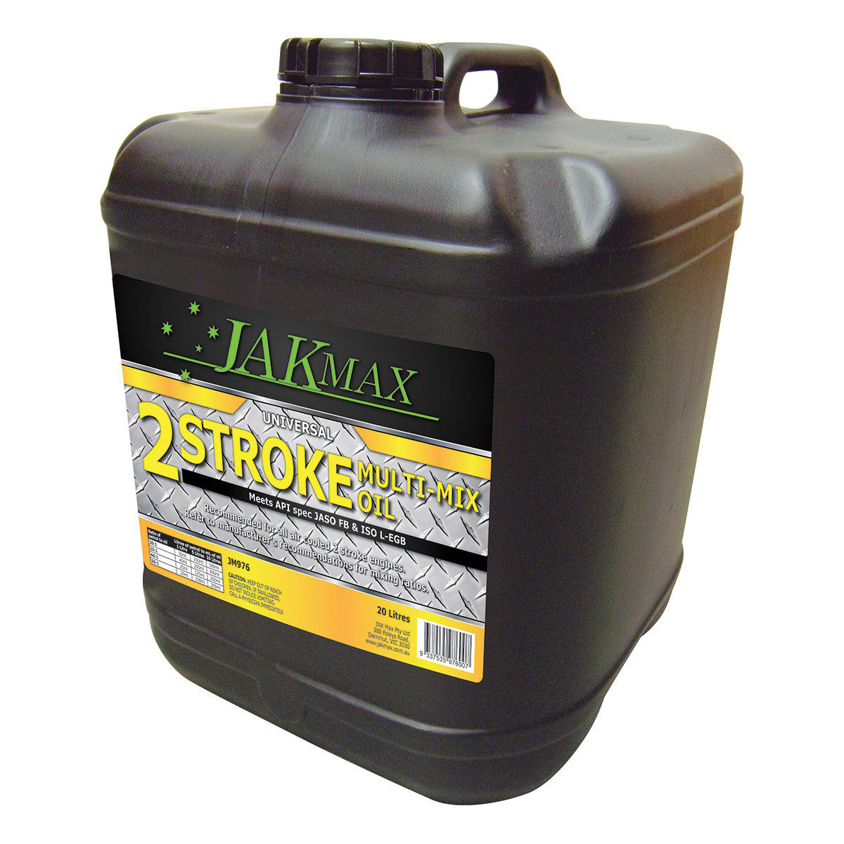 JakMax 2-Stroke Universal Multi-Mix Oil 20L