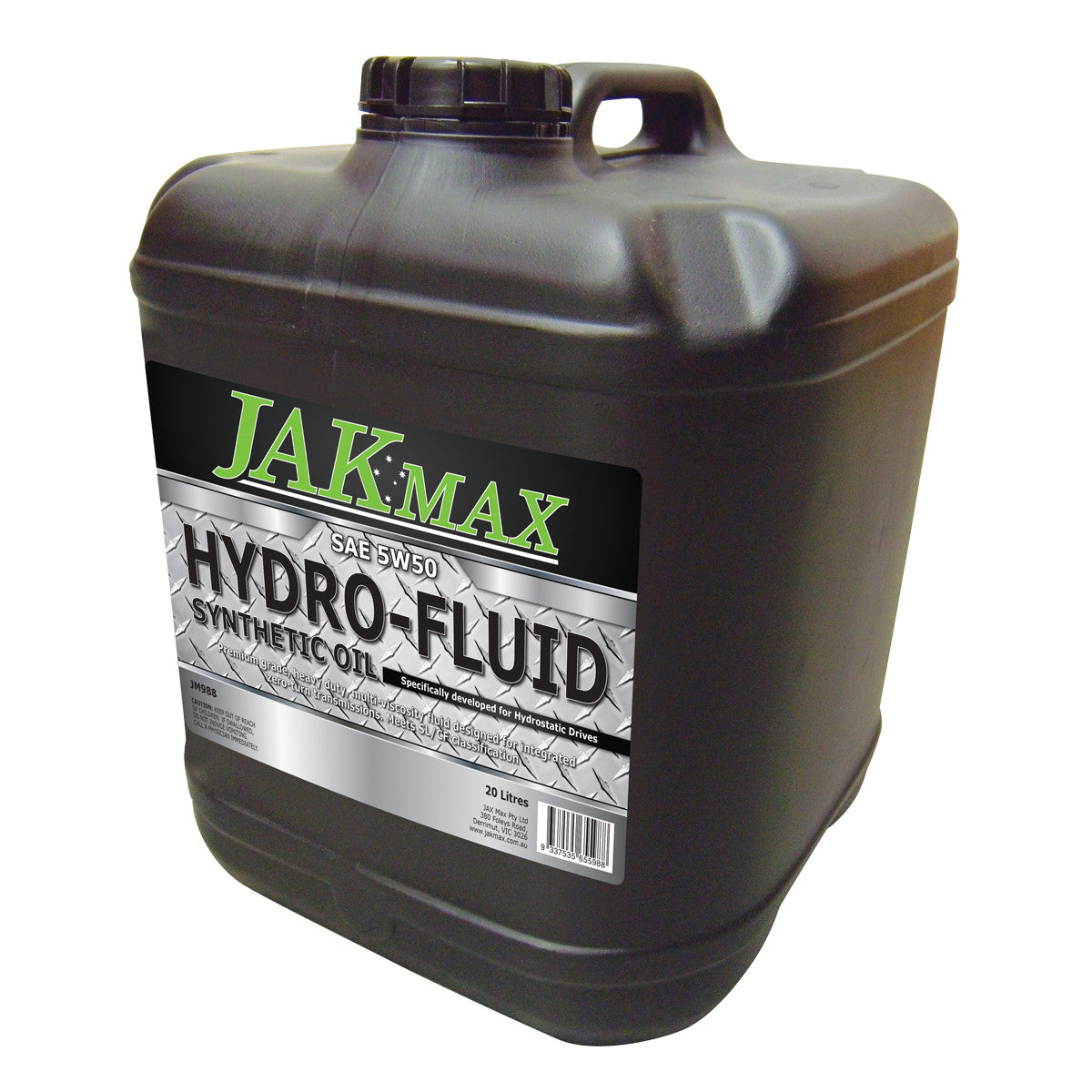 JakMax SAE 5W50 Synthetic Hydro-Fluid Oil 20L