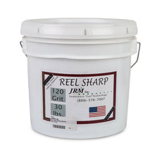Load image into Gallery viewer, PowerMowers provides professional lawn &amp; garden products that prioritises cutting-edge performance &amp; user-safety. JRMRS-120 Reel Sharp Lapping Compound 30lb 120 Grit