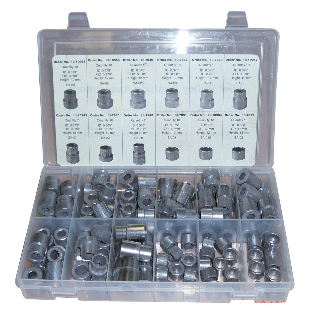 JakMax B1SB7842 Bushing Assortment for Idler Pulleys – Power Mowers