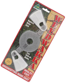 PowerMowers provides professional lawn & garden products that prioritises cutting-edge performance & user-safety. JakMax BRR7418 WeedWakka Multi Cut Plastic Brushcutter Blade