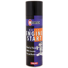 Load image into Gallery viewer, PowerMowers provides professional lawn &amp; garden products that prioritises cutting-edge performance &amp; user-safety. JakMax Engine Start Aerosol Can 300G MT108