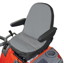 Load image into Gallery viewer, PowerMowers provides professional lawn &amp; garden products that prioritises cutting-edge performance &amp; user-safety. JakMax Zero-Turn Mower Seat Cover JM400