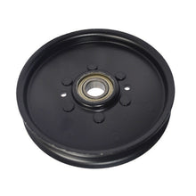 Load image into Gallery viewer, PowerMowers provides professional lawn &amp; garden products that prioritises cutting-edge performance &amp; user-safety. John Deere Idler Pulley AM106627