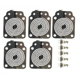 Walbro/GA WA-1/WA-2-1/WA-3/WA-4/WA-5-1 Spiral Metering Diaphragm And Gasket 5-Pack Upgrade Kit K6-WYTA, K1-WYTA