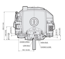 Load image into Gallery viewer, Kawasaki 21.4hp FH721D-KS01-S Commercial V-Twin Horizontal Shaft (1-1/8&quot;) Universal \Petrol Engine ENG6364