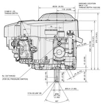 Load image into Gallery viewer, Kawasaki 18hp (603cc) FS600V-FS00-S V-Twin Vertical Shaft (1&quot;) Ride-On Petrol Engine ENG8048