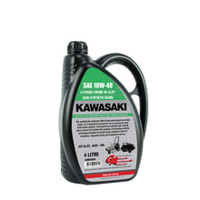 Load image into Gallery viewer, PowerMowers provides professional lawn &amp; garden products that prioritises cutting-edge performance &amp; user-safety. Kawasaki Oil 10W40 Semi-Synthetic 4L, GA SKU: KAW99304