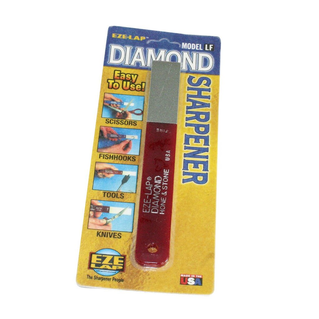 Eze-Lap Single Diamond Fine Hone & Stone Sharpener LF