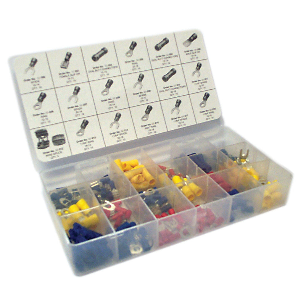 PowerMowers provides professional lawn & garden products that prioritises cutting-edge performance & user-safety. LHL5644 Terminal & Connector Assortment 175 Pieces