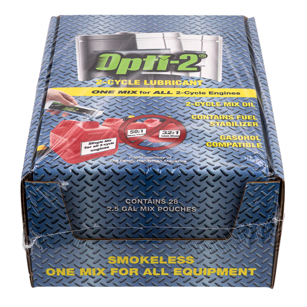 GA/Stens LUB8675 Opti-2 Two Stroke Oil 9L Mix Pouch OPTI-2, LUB8675