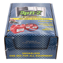 Load image into Gallery viewer, GA/Stens LUB8675 Opti-2 Two Stroke Oil 9L Mix Pouch OPTI-2, LUB8675