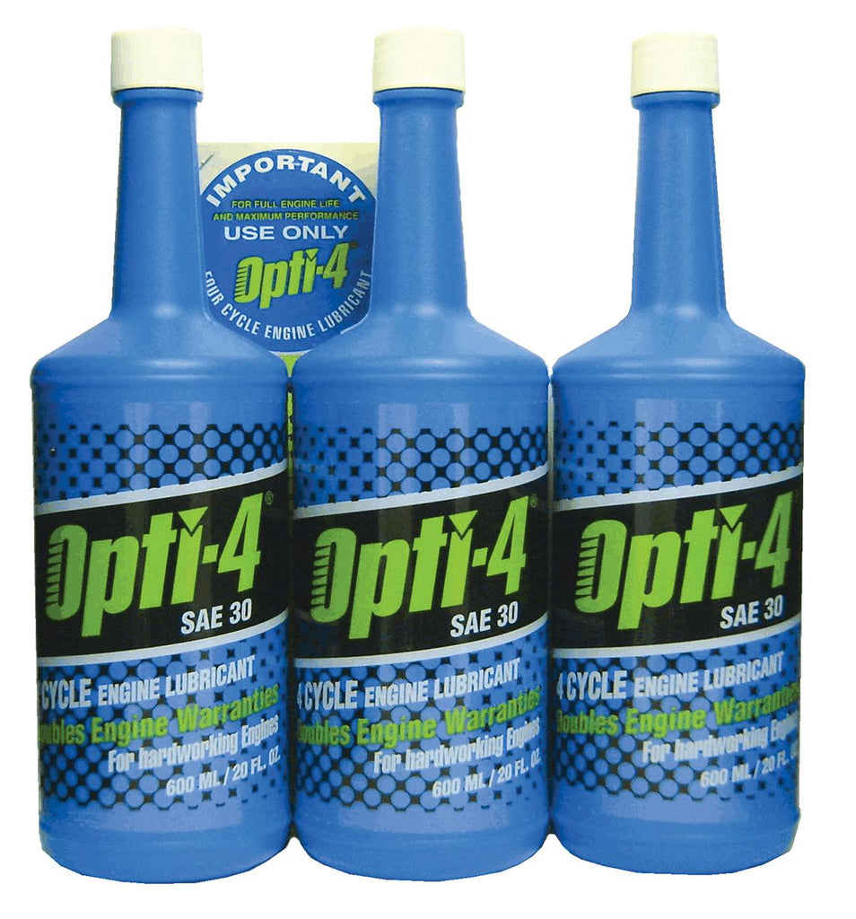 PowerMowers provides professional lawn & garden products that prioritises cutting-edge performance & user-safety. Opti-4 600ml Bottle SAE30 set of 3