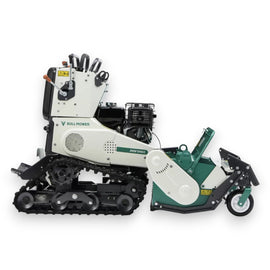 Orec ZHR800 389cc Professional Tracked Zero-Turn Stand-On Flail Mower - 800mm Cut