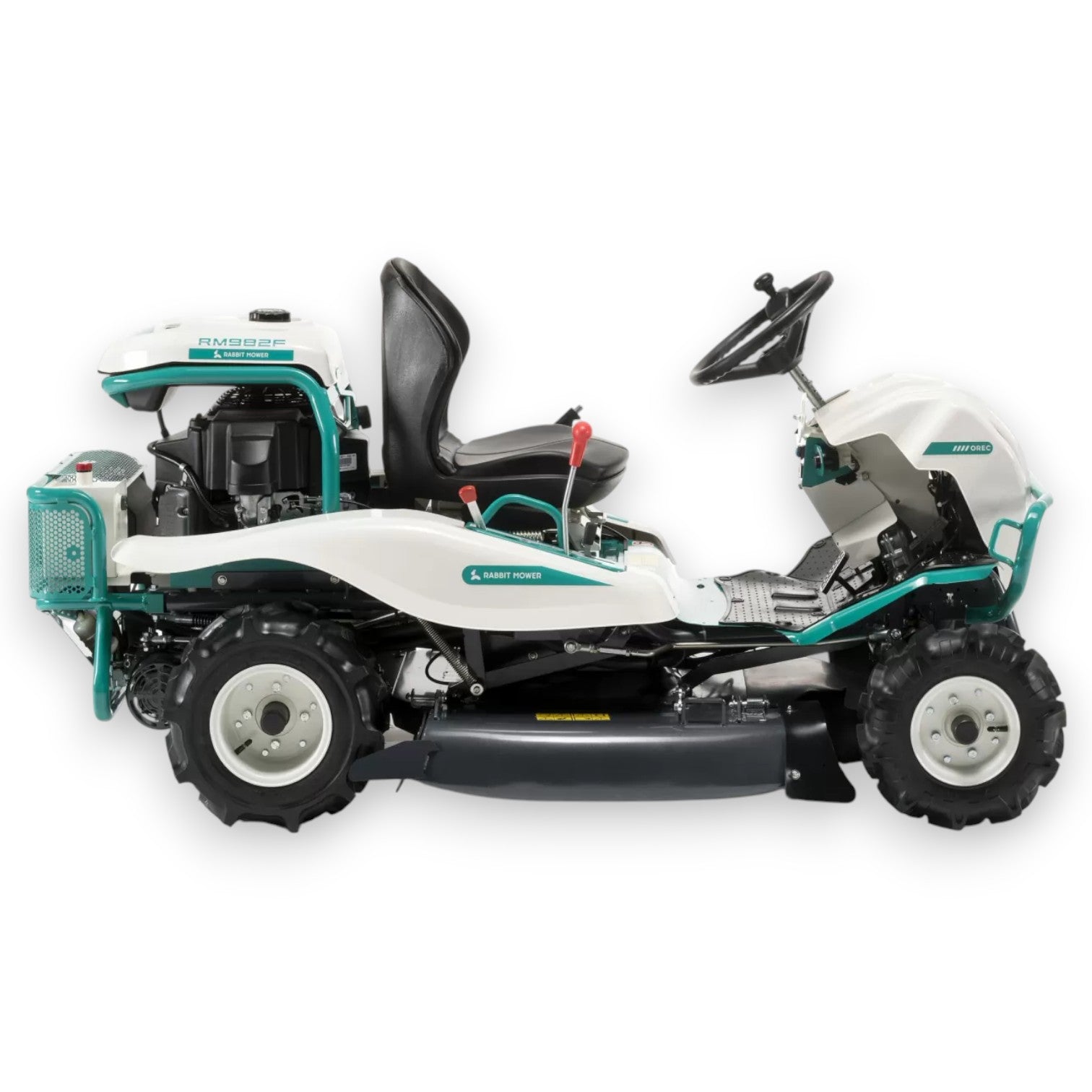 Orec RM982F 627cc Professional 4WD Rabbit Ride-On Brush Mower - 975mm Cut