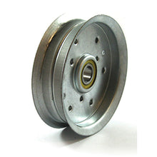 Load image into Gallery viewer, John Deere/GA/sabre PUL6348/GY20110/S100/S130/L1742 Deck Flat Idler Pulley Steel With Flange S100-S130, PUL6348