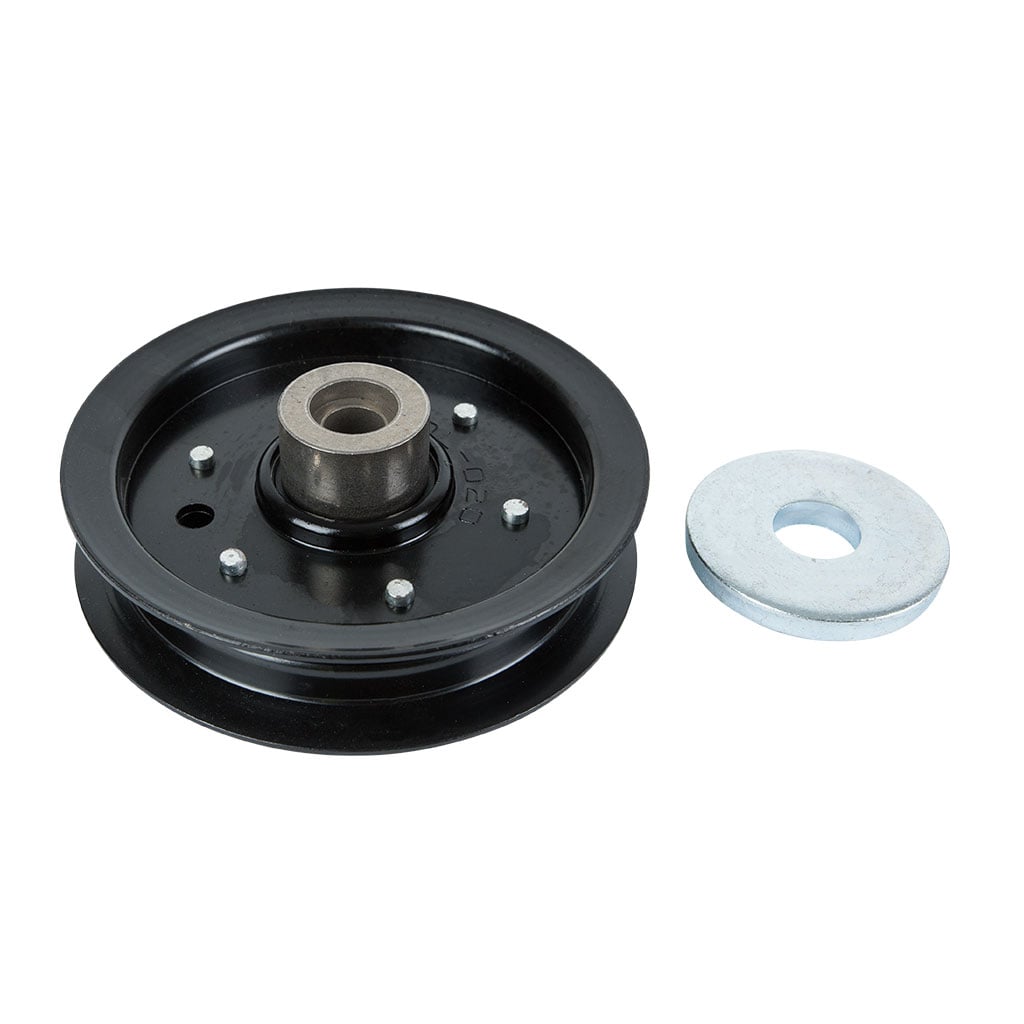 HUSTLER/GA/BIGDOG PUL8621 Flat Steel Idler Pulley 126123, 604219