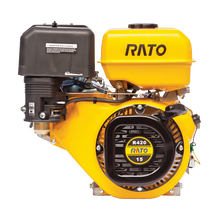 Load image into Gallery viewer, Rato 15hp Horizontal Shaft OHV Engine - 25.4mm (1&quot;) Keyed Crankshaft R420