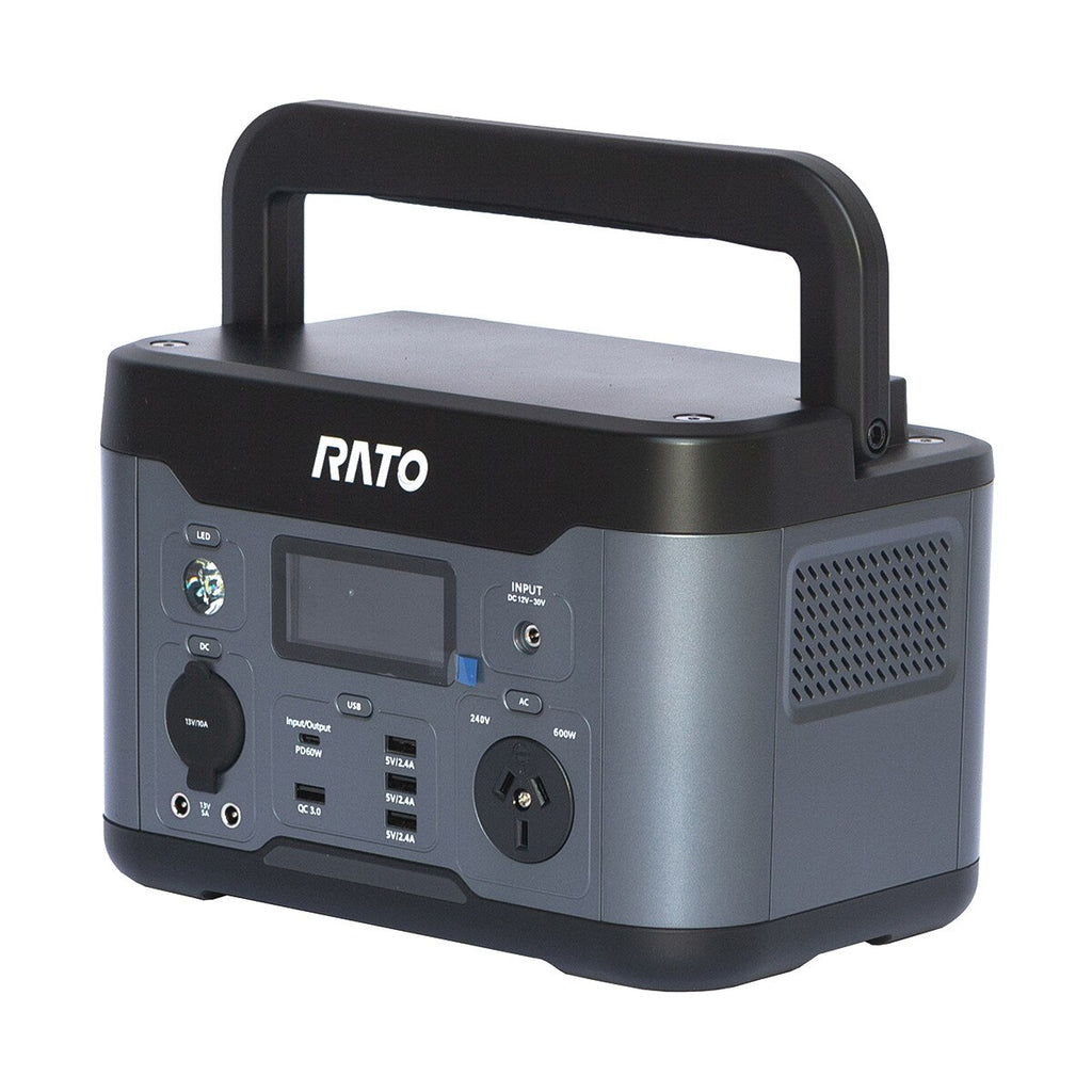 Rato 600W Li-ion Portable Power Station, 1200W Peak RT600