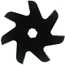 Load image into Gallery viewer, PowerMowers provides professional lawn &amp; garden products that prioritises cutting-edge performance &amp; user-safety. R&amp;R Verti-Cut Blade 3mm Sized Carbide Tip R160125