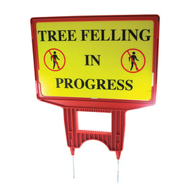 PowerMowers provides professional lawn & garden products that prioritises cutting-edge performance & user-safety. SGN6934 TREE FELLING IN PROGRESS SIGN Strong Plastic